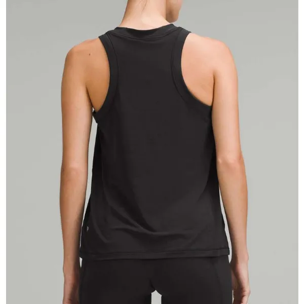 Lululemon Jersey Training High Neck Muscle Tank Top Black 4 - Image 2
