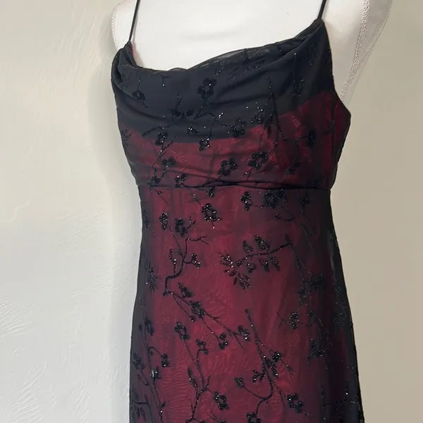 Vintage Gothic Gown Black Size 8 - Image 11