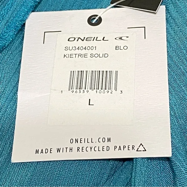 O’Neill Blue Moon Twist Front Boho Beachy Tank Top Large NWT - Image 11