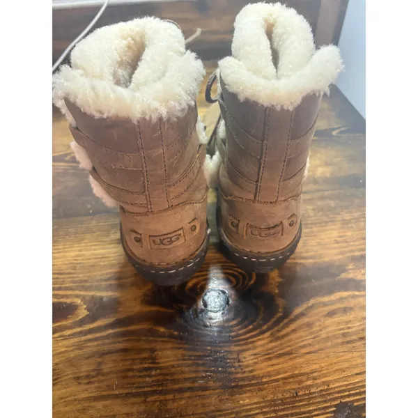 UGG Caspia Brown Lace Up Boots Size‎ 7.5 - Image 7