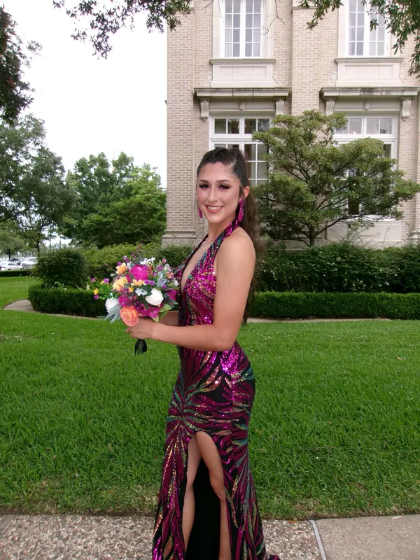 Scarlett Portia Prom Dress Black Sequin - Image 6