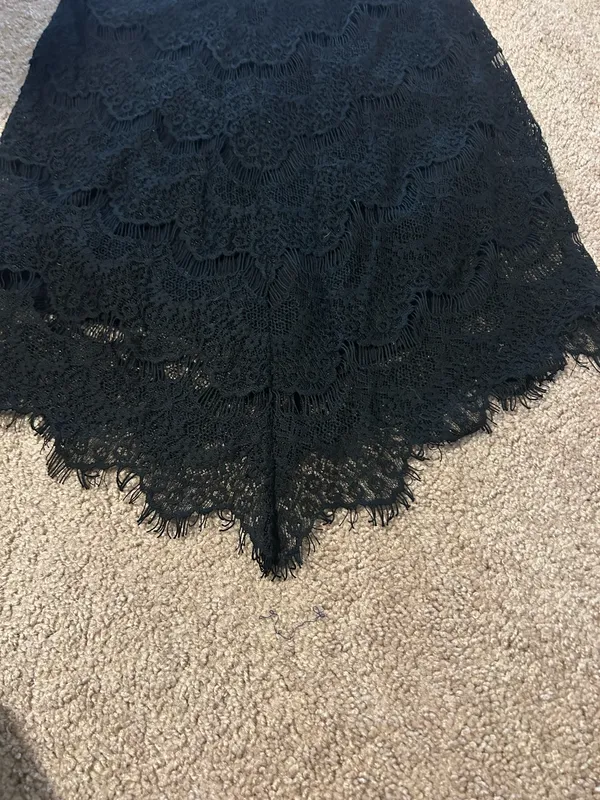 Free People Black Lace dress - Image 12