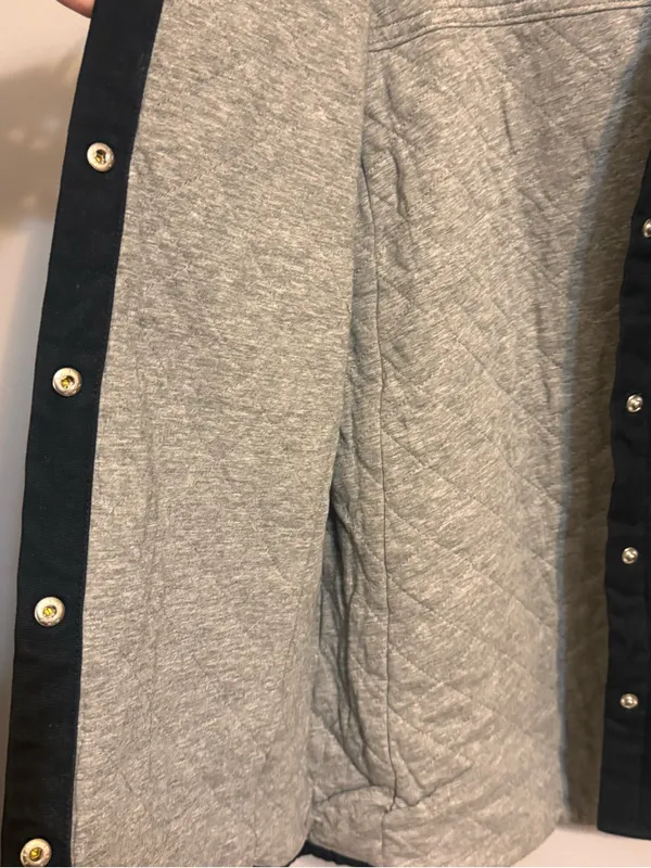 Dickies Crafted for Women Black Hooded Workwear Utility Jacket Size S - Image 7