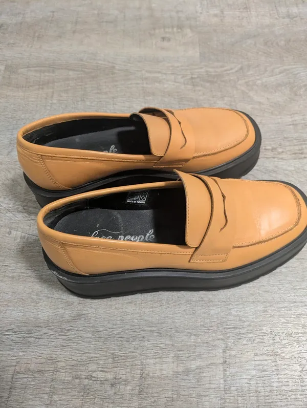 Free People Nico Platform Loafers Size 38 - Image 4