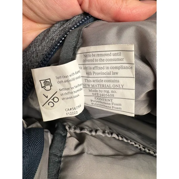 Lug Boxer Overnight Athletic Gym Bag Heather Grey Quilted Travel Shoe compartmen - Image 14