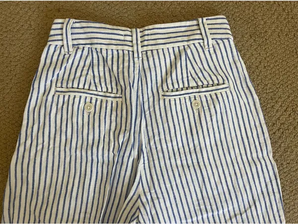 Madewell Striped Linen Pants - Image 5