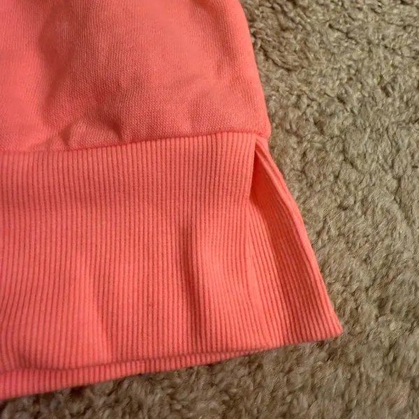 Colsie Neon Pink Summer Fleece Lounge Sweatshirt - size XL - Image 3