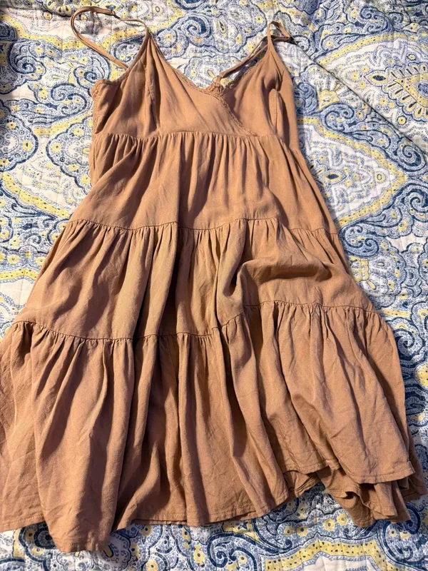 Aeropostale Brown Babydoll Dress - Image 2