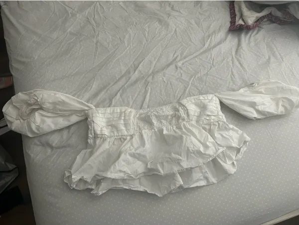 ZARA Top Crop White - Image 2
