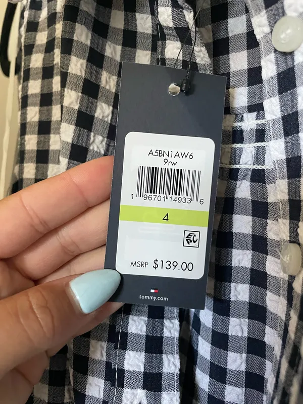 Tommy Hilfiger Gingham Dress Plaid - Image 9