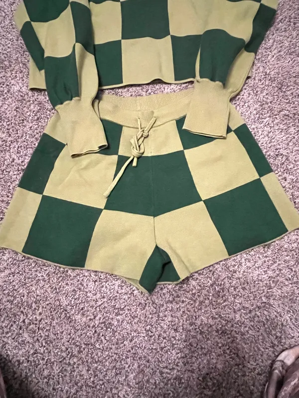 Checkered set Green - Image 2
