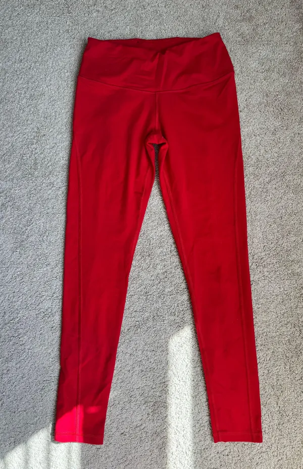Victoria's Secret Victoria Sport Red Leggings - Image 2