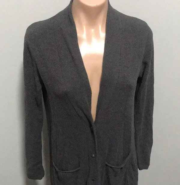 Barefoot Dreams Cozychic Ultra Lite Duster Gray - Image 3