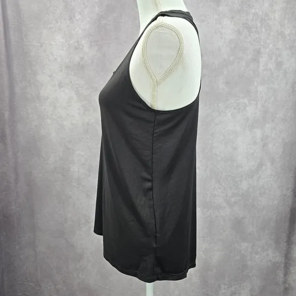 Athletic Works Black Activewear Sportswear Sleeveless‎ Racerback Tank Top Small - Image 4