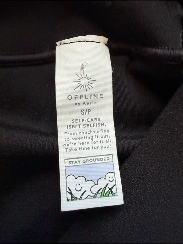 OFFLINE By Aerie Real Me High Waisted Crossover Flare Leggings - Image 5
