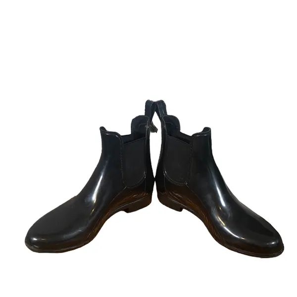 Sam Edelman Women’s Black Tinsley Short Gloss Ankle Rain Winter Boots Size 6 - Image 2