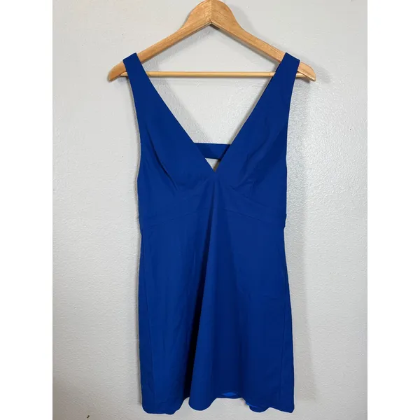 Revolve NBD x Naven Mila Mini‎ Dress Royal Blue Size Medium - Image 4