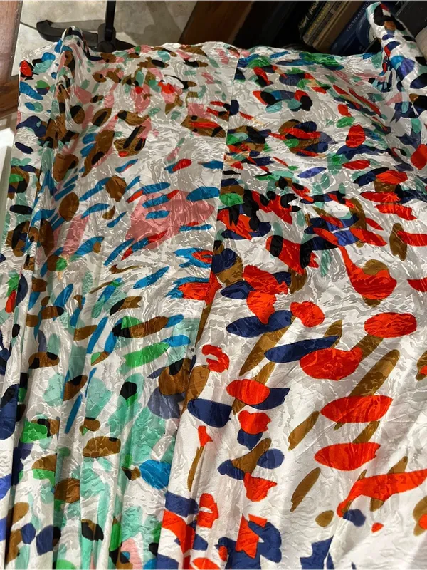 Anthropologie Marie Oliver Abstract Brushstroke Maxi Skirt – Multicolor – Size Small - Image 5