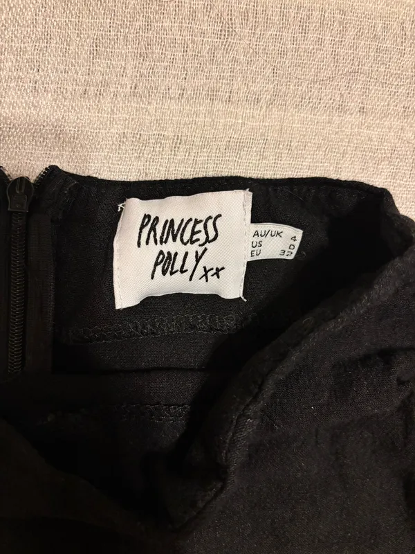 Princess Polly Selby Mini Skirt Black - Image 3