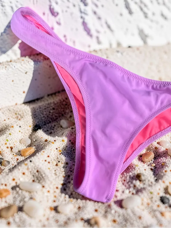 Victoria’s Secret Lavender Cheeky Bikini Bottom Size XS - Image 4