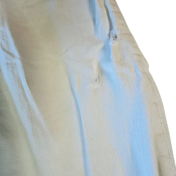 Mother High Waisted Looker Ankle Fray White Distressed Skinny‎ Jeans 29 READ - Image 15