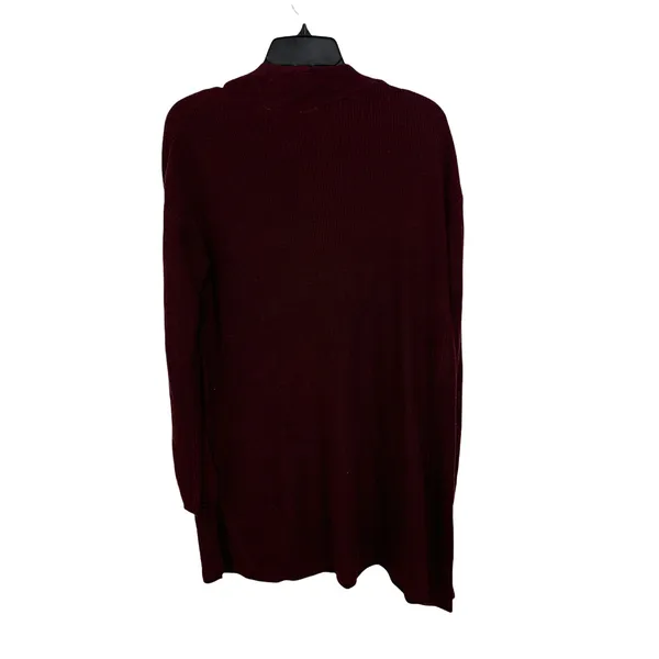 T TAHARI‎ Pocket Cardigan In Bourgogne size XS NWT $98 - Image 2