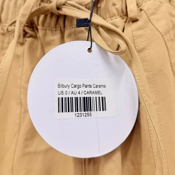 Princess Polly NEW Bilbury Cargo Pants Caramel US 0 Bella Hadid‎ Streetwear - Image 6