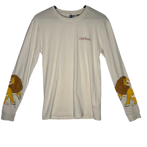 Disney x H&M Simba Long Sleeve XS NWT Lion King Disneycore - Image 3