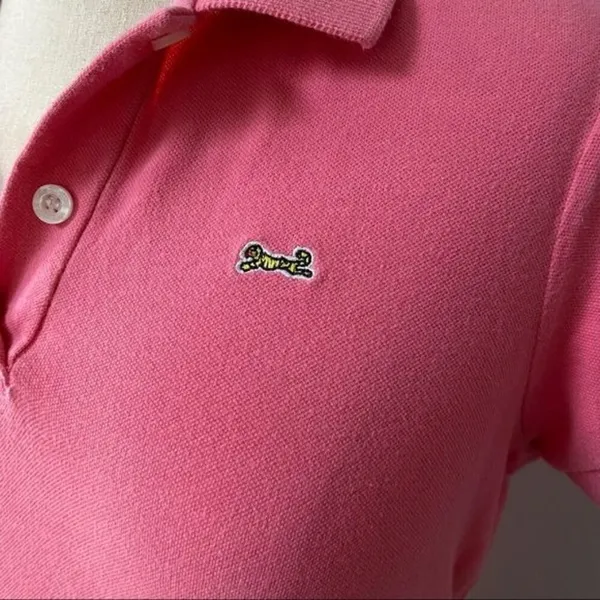 Le Tigre Pink Polo Shirt - Image 3