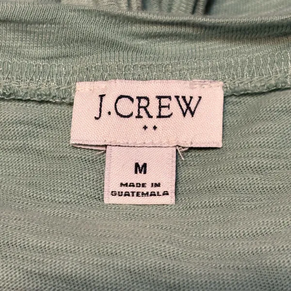 J. Crew Teal Tie-Waist Mini Dress size M - Image 6