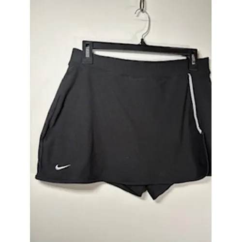 NIKE Tennis Skort Medium Black Fit Dry Athletic‎ Skirt Tenniscore Activewear - Image 2