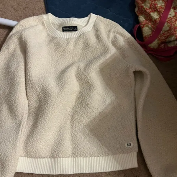 Abercrombie large‎ Sherpa sweater - Image 5
