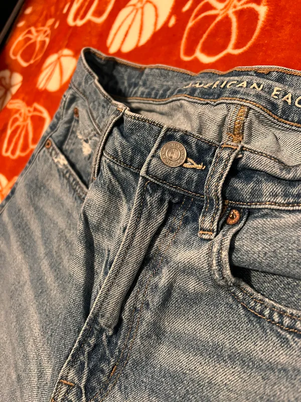American Eagle outfitters dad fit baggy jeans - Image 5