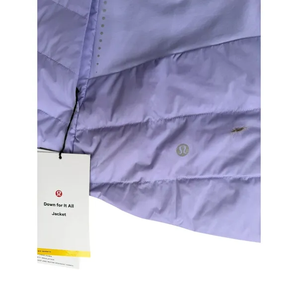 NEW Lululemon Down for It All Jacket 2 Lilac Purple Lavender Dusk Active Hooded - Image 7