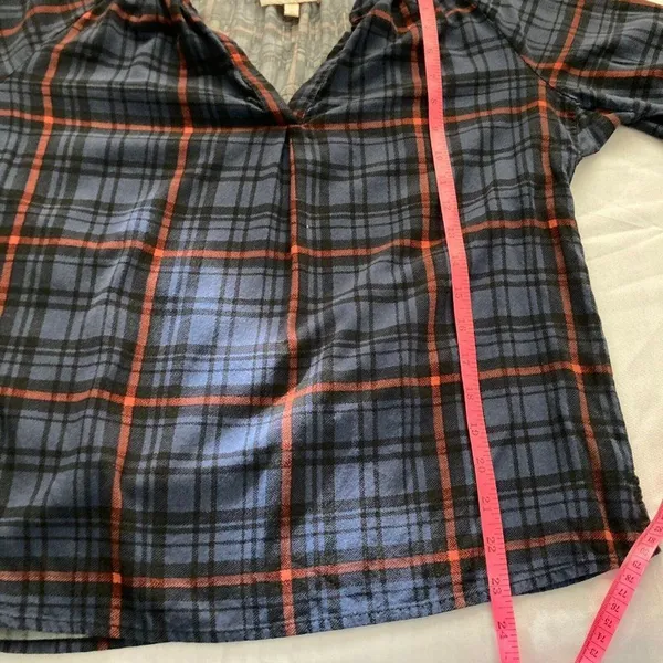 Skies are Blue Womens Popover Shirt Top‎ Blouse - Image 10