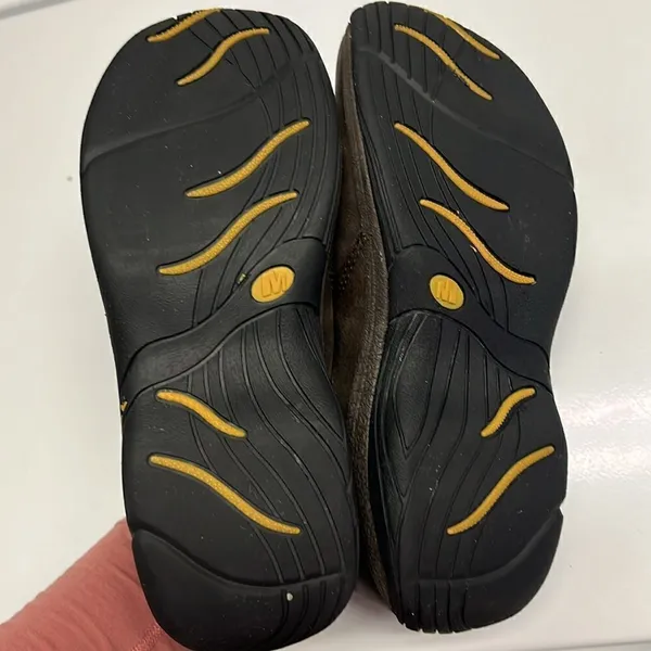 Merrell Brown Performance Slip-on Faux Buckle Footwear Shoes- Size 8 - Image 11