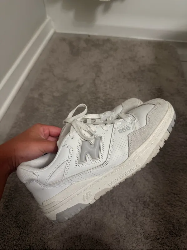 New Balance 550’s White - Image 6