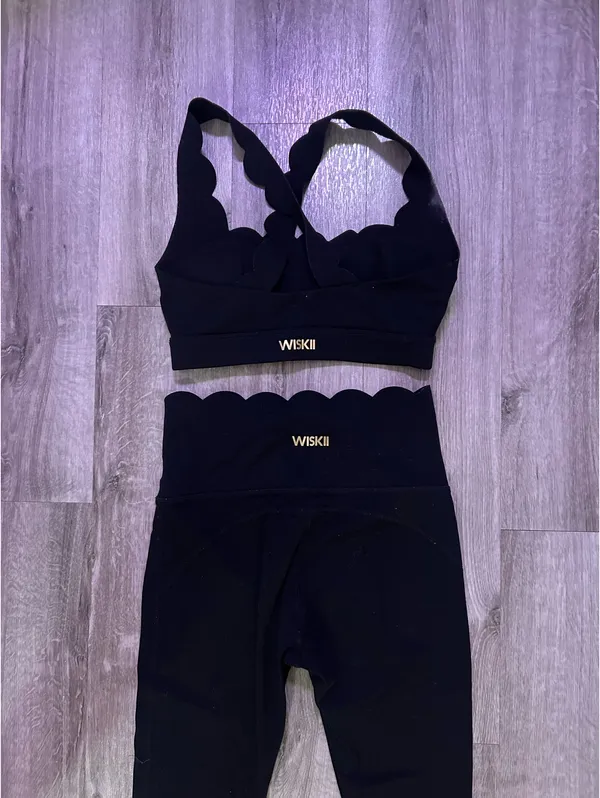 Athleta Wiski Active Matching Workout Set in Black - Image 2