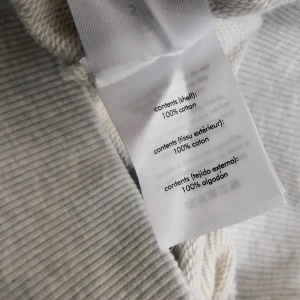 NWT!! WEWOREWHAT Half Zip Hoodie Heathered Gray Sweatshirt Hood Athleisure Small - Image 13