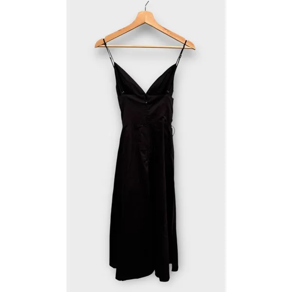 NWT ASTR the Label Lace-Up Cotton Poplin Midi Dress Size Small - Image 6