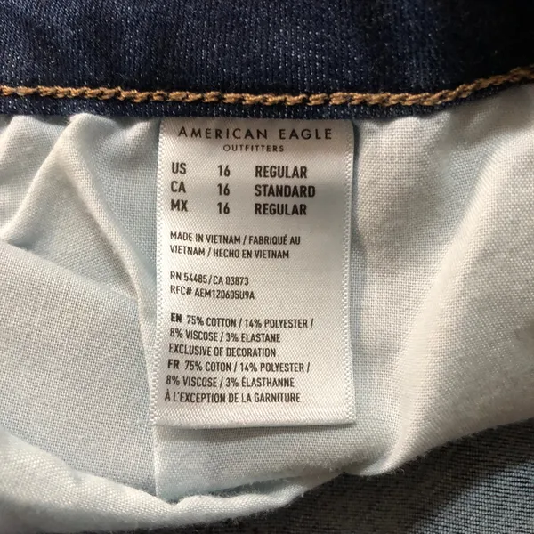 American Eagle Next Level Stretch Curvy High Waisted Jegging  - Image 6