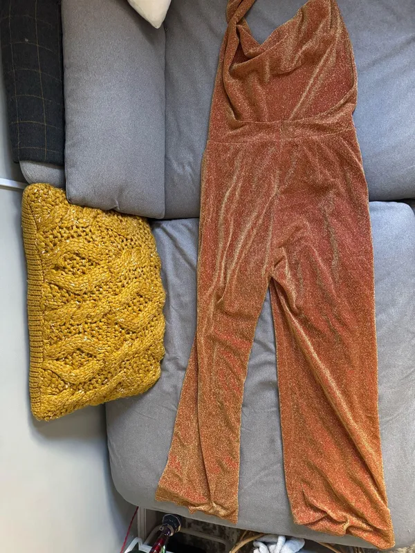 Pepper mayo sparkle cowl neck jumpsuit - Image 6