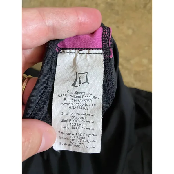 Skirt Sports Womens‎ Running Skirt Black Shorties Skort READ PLEASE - Image 6