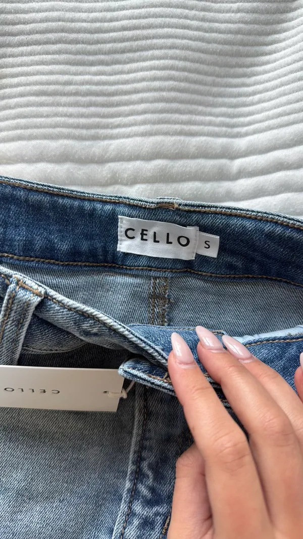 Cello Jean Skirt - Image 3