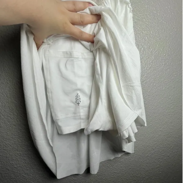 Free People Movement Smockin Hot Dress White Size XS NWOT $128 retail - Image 6