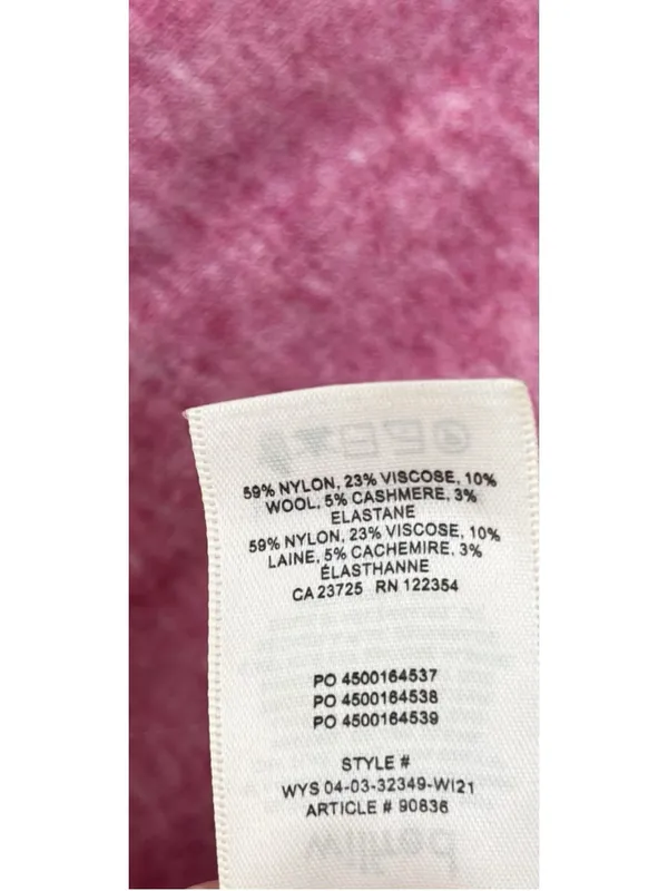 Aritzia Wilfred Santorini Cardigan XS Womens Cashmere Wool Cropped Sweater Soft - Image 7