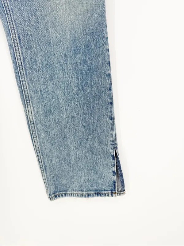 Abercrombie & Fitch Curve Love 90s Straight Jeans Womens 29 Blue Ultra High Rise - Image 6