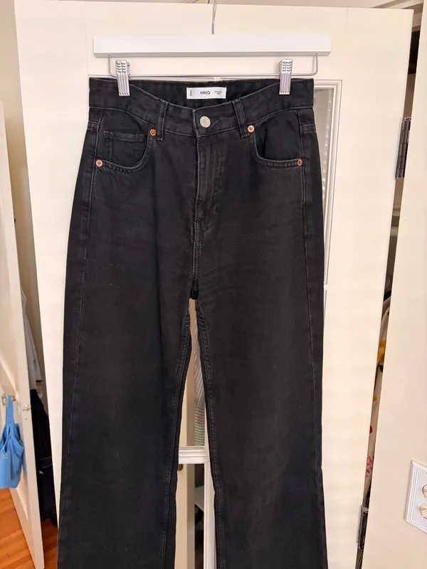 MANGO Danila High Rise Wide Leg Jeans - Image 4