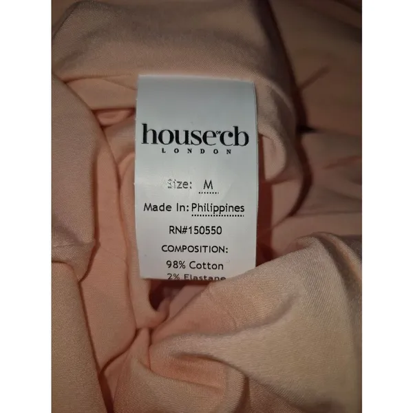 NWOT House of CB Clarabelle midi sundress in peach M - Image 13