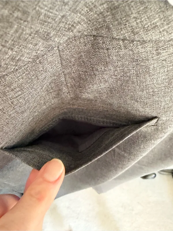 New York & Company Gray Straight Leg Dress Pants Women’s 14 Tall - Image 4